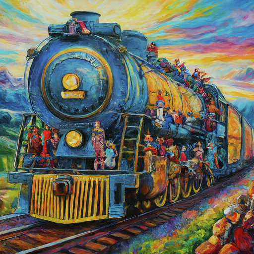 Life Journey as a Train